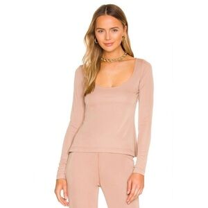 L’Academie Palley Top in Camel Beige S
